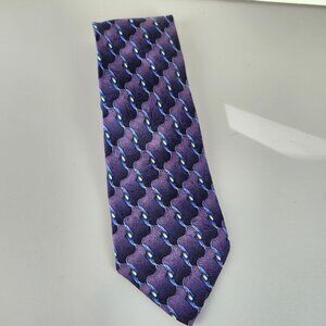 Nature Conservatory Chameleon Silk Tie